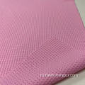 100 полиэфирной вязаной вафельной ткань для одежды